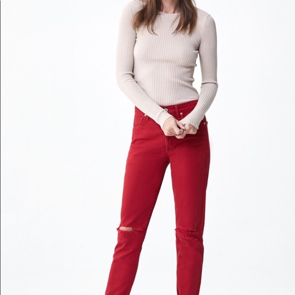 Citizens of Humanity High Rise Classic Fit Crop - Picture 2 of 6